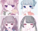 SNSのアイコン描きます キラキラふわふわのオリジナルアイコンが欲しい方へ イメージ2