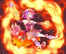 最短1日(要相談)〜イラスト制作承ります アイコンや立ち絵、同人誌の表紙などに！商用利用も可能です イメージ6