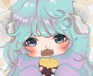 SNSアイコン、ヘッダー、挿絵など描きます 女の子と動物のミニキャラなどをよく描きます。 イメージ6