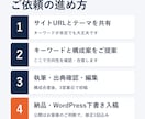 企業ブログのSEO記事を構成から作成します KW選定・構成案・WP入稿込み｜構成合意後3営業日で初稿 イメージ2