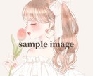 商用◎ 透明感ある似顔絵、イラスト描きます 【美容・配信・ビジネス・歌ってみた・SNS用】 イメージ9