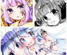 SNSアイコン制作いたします オーダーメイドで可愛い女の子のアイコンを制作いたします！ イメージ4