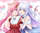 企業実績多数！一枚絵・立ち絵等イラスト全般受けます 男女どちらもOK！クオリティ重視のイラスト制作します！ イメージ7