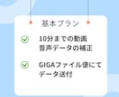 動画音声のノイズ除去！補正しクリアな音声にします 周囲の雑音を劇的改善☆クリアな音声に生まれ変わらせます イメージ2