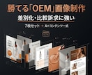 売れるAmazon商品画像+A+を制作します 中国輸入・OEM商品を販売する方向けに売れる訴求設計から対応 イメージ1