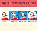 線画アイコン★表情セット1枚¥500で追加できます シンプルでオシャレな★似顔絵アイコンイラストです★ イメージ3