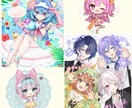イラスト制作します 一枚絵、立ち絵など様々な用途対応します！ イメージ6