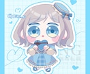 全身SDイラスト描きます ご希望に添えて可愛いSDイラストを制作いたします。 イメージ2