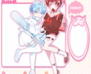 厚塗りもふもふイラスト描けます 絵柄を変えて欲しい場合は言ってください。好きな絵柄で描きます イメージ3