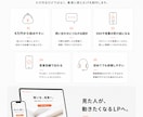 事業ブーストLPを制作します 集客問い合わせ予約につながる導線を低コストかつスピーディーに イメージ3