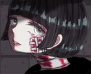 かわいいSNSアイコン描きます 独特の女の子、かわいい女の子描きます‪°ʚ✞ɞ°‬ イメージ2
