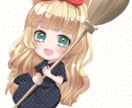 お望みのデフォルメ度合いでミニキャラ作成します 白兎あわの絵でミニキャラ発注しませんか イメージ3