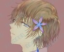 男女キャラ問わずアイコン用イラストを作成します カッコイイから可愛いまでお任せください！ イメージ3