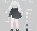 淡い色のイラスト承ります キャス画やグッズ制作、アイコン用のイラストをお探しの方へ！ イメージ5