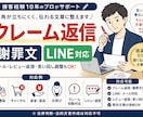 クレーム返信・謝罪文を丁寧に作成・添削します 10年の接客経験を活かし、角が立ちにくい文章に整えます イメージ1