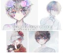 可愛い&儚い雰囲気のイラストを心を込めて描きます SNSアイコン/立ち絵/一枚絵など!ご相談ください⟡.* イメージ5