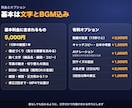 商品・お店のPR動画を15秒で作ります 写真と文章を送るだけ！撮影不要・文字とBGM込み イメージ2
