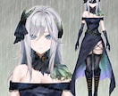 １枚絵・立ち絵・キャラデザ等　イラスト描きます クリエイター様・Vtuber様の活動のお手伝いをいたします！ イメージ10