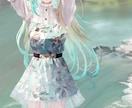 オリジナルの美少女イラストを作成いたします 理想の一枚絵になるようにご依頼者様に寄り添って対応いたします イメージ9