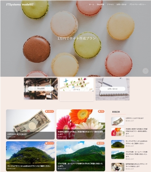 1万円で高品質なサイト作成します すぐにサイト運用開始！低価格・高品質なサイトをご提供します！ イメージ4