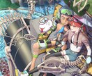 ゲーム塗りの人物をデザインします 初回の方は5000円で全身立ち絵デザインします！ イメージ1