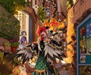 背景ありのアニメ調一枚イラストを制作いたします 商業利用可能！MVイラスト、キービジュアル、書籍、動画用など イメージ6