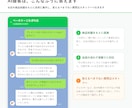 LINEのAI接客を毎月チューニングし運用します 月5千円から。会話ログを分析しAI接客を毎月賢く育てます イメージ2