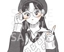 かわいい似顔絵イラスト制作します 似ていてしかもかわいい！写真から似顔絵イラストを制作します イメージ2