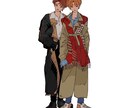 お洒落な似顔絵/キャラクターイラストを描きます 似顔絵や二次元のキャラクター、三次元のアイドルなど イメージ3