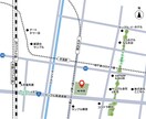 様々な用途に使える地図を作成します スクリーンショットを送るだけ！注文簡単！ イメージ7