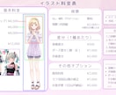 立ち絵・一枚絵イラスト描きます サムネイル、グッズ用イラスト制作します！ イメージ2