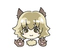 デフォルメ似顔絵作成します SNSアイコンなどに。商用利用（オプション）も可！ イメージ3