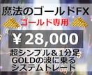 積み上げ型トレード法『魔法のゴールドFX』教えます 一目で分かる超シンプルトレード【28000円終了迄残り1名】 イメージ1