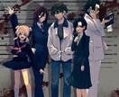 可愛い女の子やかっこいい男の子を描きます アイコン、ヘッダー、動画用イラストが必要な方へ イメージ5