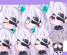 動画などに使えるSD立ち絵などを描きます ゲームの実況などで使えるSD立ち絵をお描きします。 イメージ2