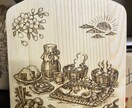 世界で１つだけの作品を届けます ウッドバーニングで木製の物をお洒落に。インテリアなどに最適 イメージ3