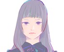 キレイめ女子なアイコン描きます 瞳が魅力的な女性のイラストをSNSのアイコンにしませんか？ イメージ3