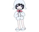 ゆるゆるかわいいアイコン描きます ゆるりとした等身低めのキュートガールをお求めの方はこちら！ イメージ7