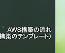 Amazon EC2などAWS環境を構築します 現役エンジニアによるAWS環境構築 イメージ1