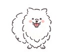 修正無制限☆おしゃれで可愛い線画アイコン作ります SNS用♪シンプルな人物、動物等のイラストをインスタやxに♪ イメージ9