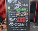 見やすくて目を惹くイラスト付きの看板を描きます 看板はなんといっても見やすさ重視！イラスト入りで分かりやすく イメージ8