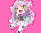SDキャライラスト作成します 配信・グッズ・動画におすすめ！商用利用可OK！ イメージ4