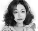 モノクロ人物アイコン制作します 空気感を大切にした作品を制作します イメージ2