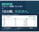 毎月の集計表を決まった時刻に自動作成します 転記も集計もメール送信も、人の手を離します イメージ1