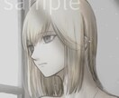 アイコンお描きします アンニュイ／ダーク／クール／耽美／ノスタルジー／少年少女 イメージ3