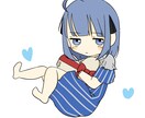 ミニキャラ描きます ミニサイズのイラストアイコン描きます イメージ2