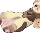 ペットちゃんのイラスト作成いたします リアルより、ゆるかわ、デフォルメ等様々な対応可能です！ イメージ2