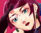 SNS用キャラクターアイコンを作成します 色彩と空気感の表現を得意としています。 イメージ2