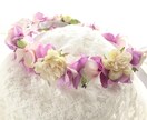 お子さま用花冠オーダー承ります 最高に可愛い1枚を撮るために♡誕生日、記念写真、リングガール イメージ3
