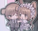 好きなキャラクターをミニキャラ化します 可愛くキャラクターを絵描きます イメージ1